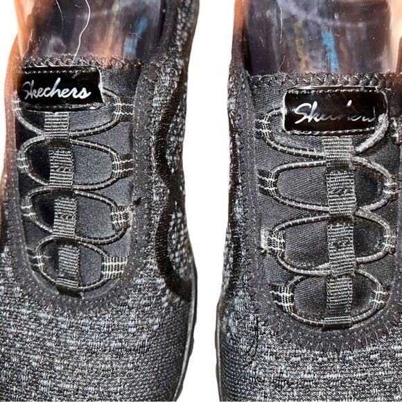 Skechers black breath easy infi-knity slip on shoes - Picture 8 of 13